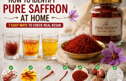 How to Identify Pure Saffron at Home: 7 Easy Ways to Check Real Kesar