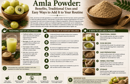 Amla Powder: Benefits, Traditional Uses and Easy Ways to Add It to Your Routine