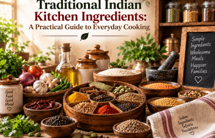 Traditional Indian Kitchen Ingredients: A Practical Guide to Everyday Cooking