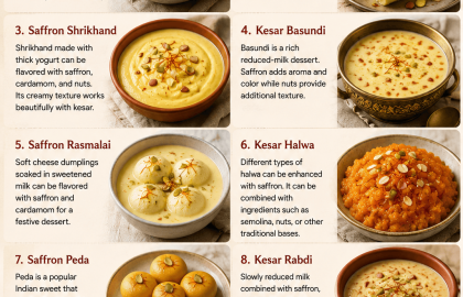 10 Delicious Indian Desserts You Can Make with Saffron
